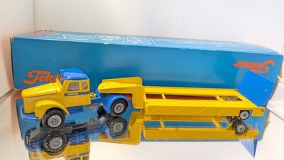 Tekno 1:50 Scania L 110 Torpedo Vabis Truck Low Loader Excellent Plus In Box