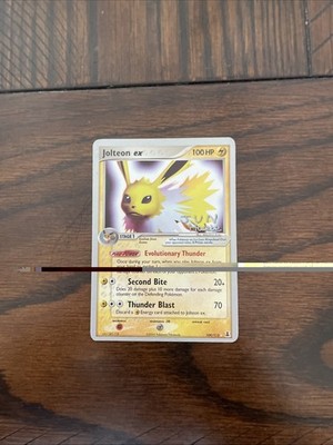 jolteon pokemon card ebay NM Jolteon ex 109/113 World Championship Deck Exclusive Pokemon Card