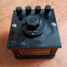 Rubicon Company Total Res. 10,000 OHMS Resistor Bridge Resistance Box SP-507