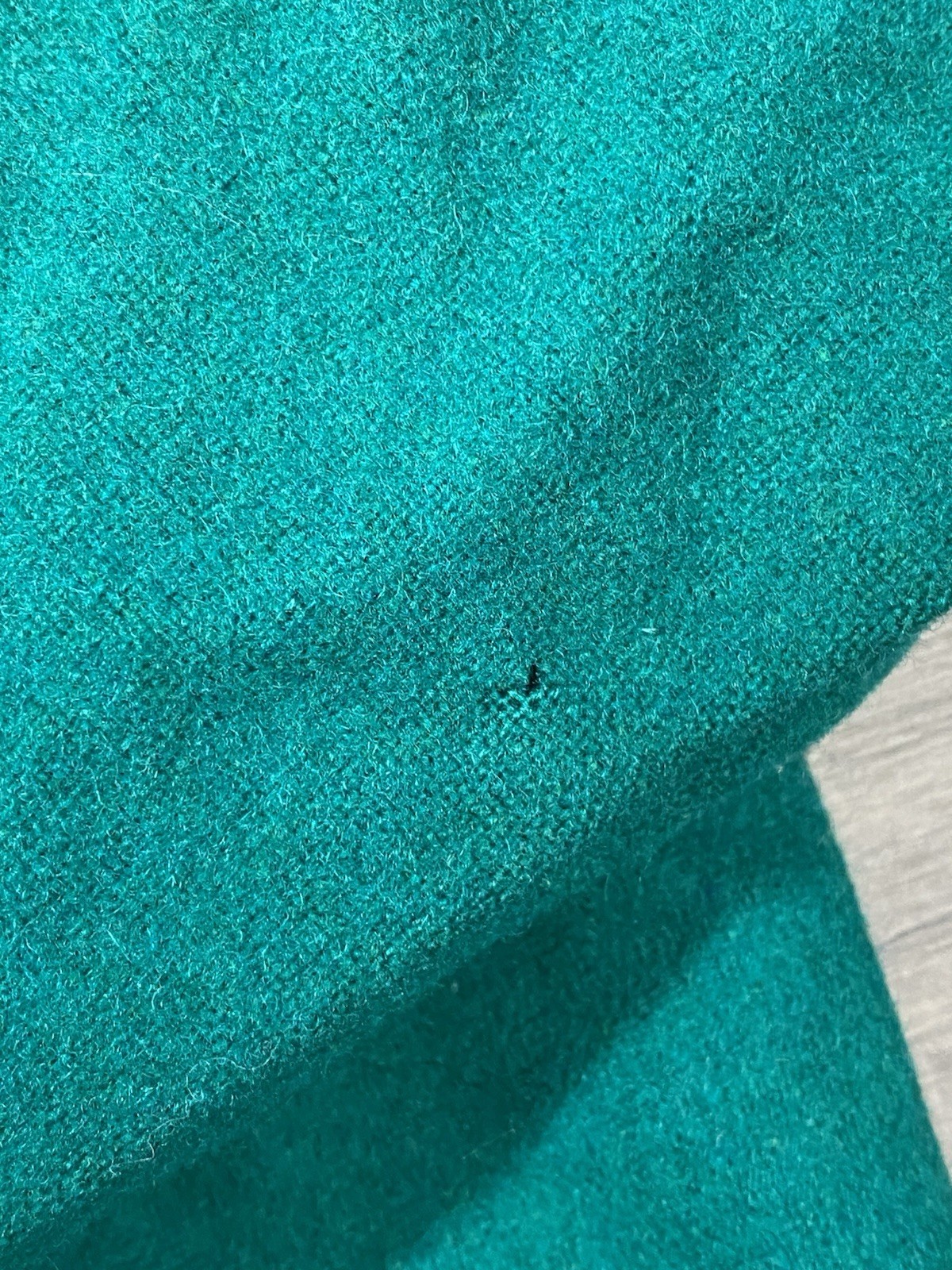 Vtg Pendleton Wool Plaid Lined Jacket Bomber Gree… - image 8