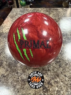 14lb NIB Motiv Primal Rage Evolution Red Pearl Bowling Ball NEW Undrilled!!
