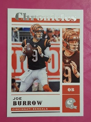 2022 Panini Chronicles #5 Joe Burrow Cincinnati Bengals Base