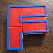 Alphabots Transformers Robots Alphabet Cake Topper Letter Replacement - F