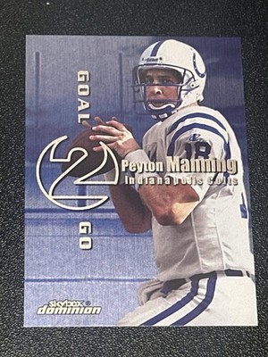 1999 SkyBox Dominion #8 GTG Peyton Manning / Ryan Leaf Goal 2 Go
