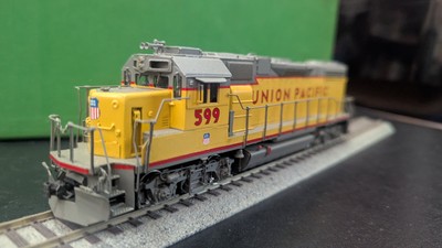 HO Brass Overland Models (OMI) Union Pacific GP38-2 Anti Climber Dynamic Brakes