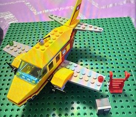 LEGO City #7732 Air Mail 100% Complete w/ Instruction & Minifigures; USED