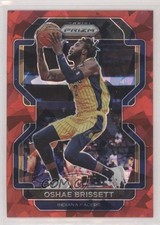 2021-22 Panini Prizm Red Ice Prizm Oshae Brissett #138 2l4