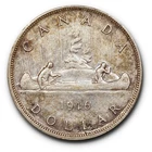 1946 Canada Silver Dollar VF-XF Condition