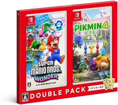 SUPER MARIO 4本セット (Nintendo Switch) Super Mario Bros. Wonder Pikmin 4