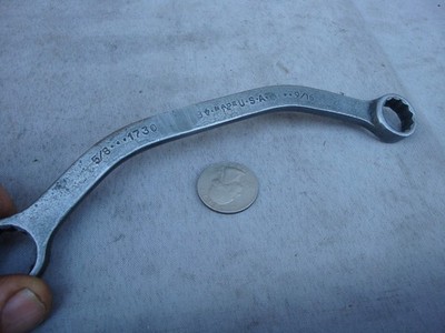 Vintage Plomb  1730 Half Moon 5/8'' x 9/16'' Obstruction Wrench Grind-Off