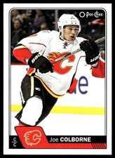2016-17 O-Pee-Chee #234 Joe Colborne Calgary Flames Hockey Card