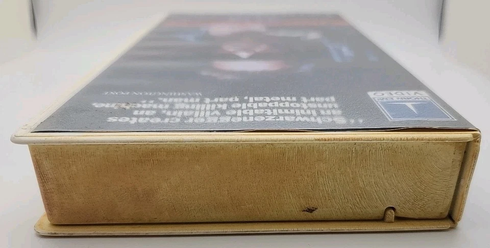 Terminator Arnold Schwarzenegger VHS Tape Original 1984 Thorn EMI Rare Hard Case - Image 4 of 4
