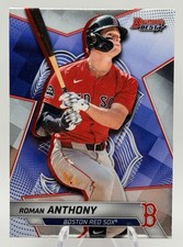 2025 Bowman’s Best ROMAN ANTHONY Base Chrome Prospect #TP-16 Red Sox Star Rookie