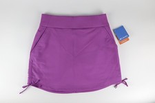 Brand New Women's Columbia Small Skort Skirt Purple UPF 50 Omni-Shade