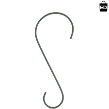 Rust Resistant 12-Inch Hanging Hook for Outdoor Bird Feeders - 35 lb Capacity