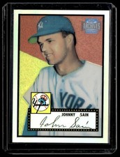 2001 Topps Archives Reserve Topps Johnny Sain #30 New York Yankees