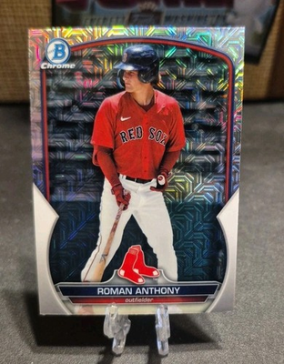 #ad #ad 2023 Bowman Chrome #BCP 220 Roman Anthony Prospects Mojo Refractor $15.00