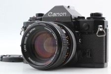  Near MINT Canon A-1 SLR 35mm Film Camera Body New FD 50mm f/1.4 NFD From JAPAN