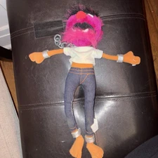 Vintage Muppets Drummer Animal Plush Nanco Jim Henson 1990s 11" 