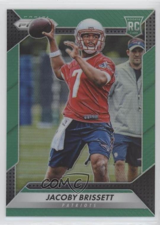 2016 Panini Prizm Rookie Green Prizm Jacoby Brissett #292 4l3