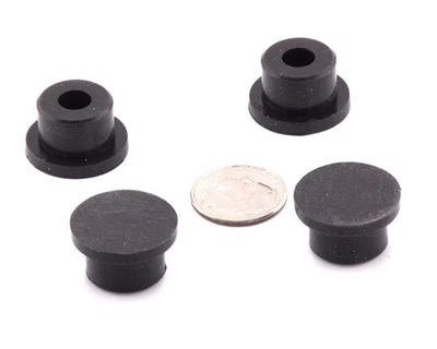 ALLTRADE SUPPLY INC 1/2” Rubber Hole Plugs Push In Bumper 3/4" OD Compression Stem 12 per Pack