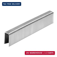 1000-Count 18 Gauge 1/4 Inch Narrow Crown Staples 5/8 Inch Length, Heavy Duty Ga