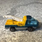 Vintage 1969 Hot Wheels Redline Heavyweights Tow Truck Blue Hong Kong