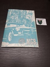 1974 Mgb Tourer Drivers Handbook Akd8610 Akd8638