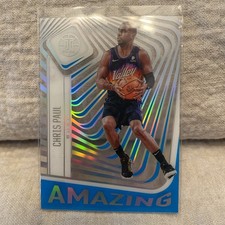 2020-21 Panini Illusions Amazing Sapphire #4 Chris Paul Suns