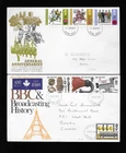 Great Britain Collection of 6 Multi-stamp 1971-1974 Cachet First Day Covers