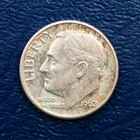 1962-D Roosevelt Silver Dime, XF Condition, Old US Silver Ten Cents E24