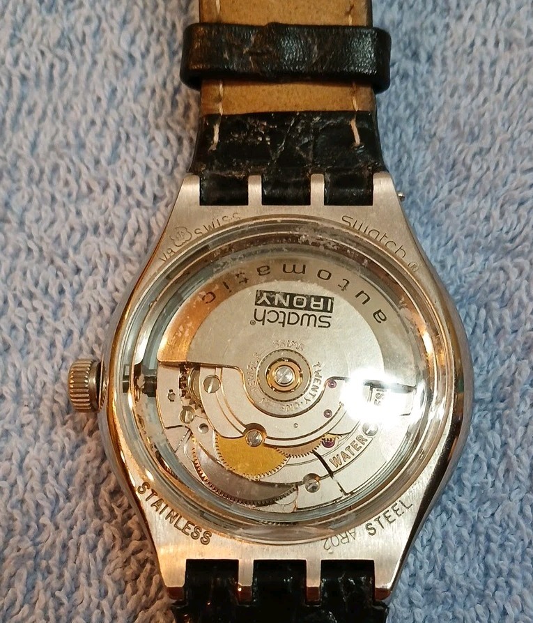 VINTAGE Swatch Irony Automatic model EUC - image 4