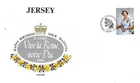 Jersey Comm/FDC -  Happy Birthday Your Majesty - 1986 - (JES281)