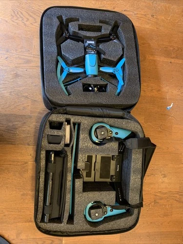 parrot bebop 2 drone with skycontroller and backpack case