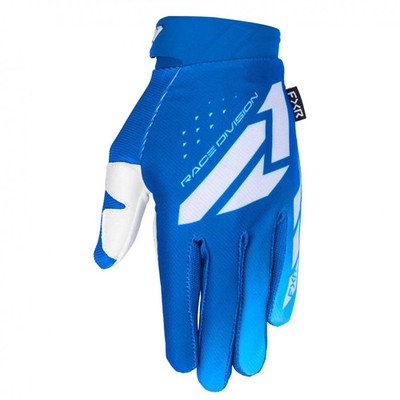 FXR (MX26) Jugendhandschuhe - REFLEX (blau/weiß)