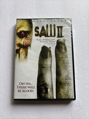 Saw II 2 (DVD, 2005) Fast Free Shipping - Donnie Wahlberg, Tobin Bell