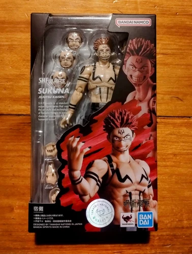 Figura de acción S.H.Figuarts Jujutsu Kaisen Sukuna Ryoumen BANDIA NUEVO VENDEDOR DE EE. UU.