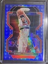 2021-2022 Prizm Daniel Gafford Blue 75th Year Anniversary Prizm #125 Wizards