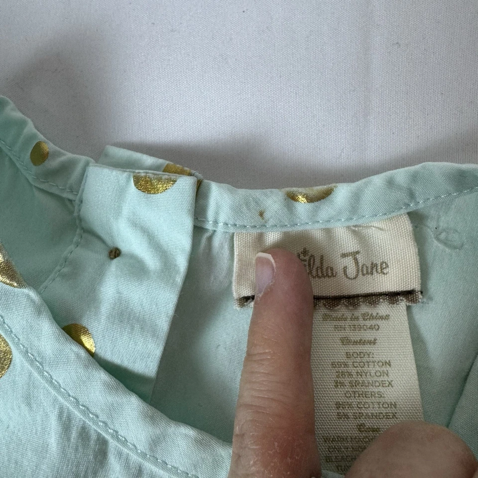 Vestido Matilda Jane Hello Precioso Todo Flutter Bebé Niñas 12-18 Meses Azul Floral Foto 4 de 4