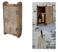Chic Antique - HäNgeschrank Wandschrank Aus Backsteinform Holz Grimaud 41073600
