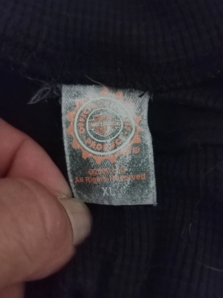 Logotipo Harley Davidson, camisa preta para cachorro GG com LG. Gola - Imagem 3 de 4