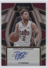 2023-24 Panini Select Signature Selections Ty Jerome #SSS-TYJ Auto 6q5