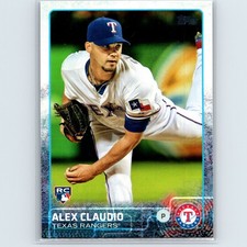 2015 Topps Update Series - Alex Claudio #US8 (RC) - Texas Rangers