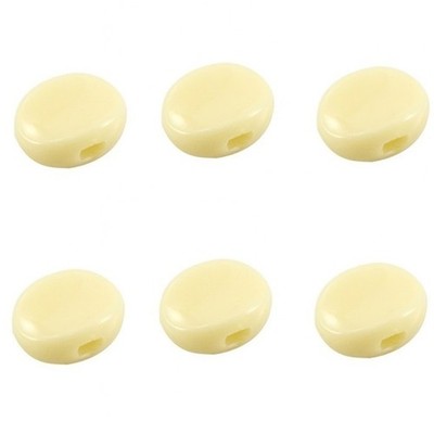 Kluson Replacement Butterbean Parchment Tuning Machine Tuner Buttons Set of 6