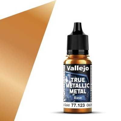 Vallejo True Metallic Metal 18ml Base / Light / Shade / Airbrush Vallejo Farbe