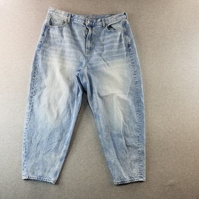 American Eagle Jeans Womens Sz 16s VTG Relaxed MoM 100%Cotton Normcore Cute Nice