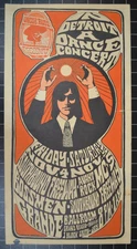 GRANDE BALLROOM - MC-5 - SOUTHBOUND FREEWAY - 1966  - GARY GRIMSHAW - POSTER