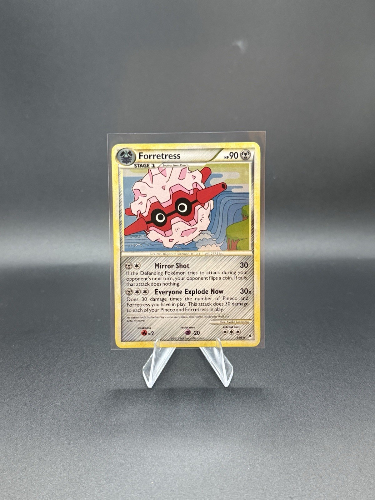 Forretress 5/95 Call of Legends Cosmic Holo LP