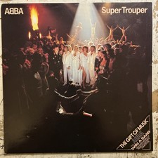 ABBA Super Trouper Vinyl LP Album (1980 Original)