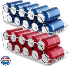 Utopia Kitchen Soda Can Organizer and Dispenser for Refrigerator/